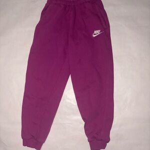 Nike Kids Magenta Jogger Pants